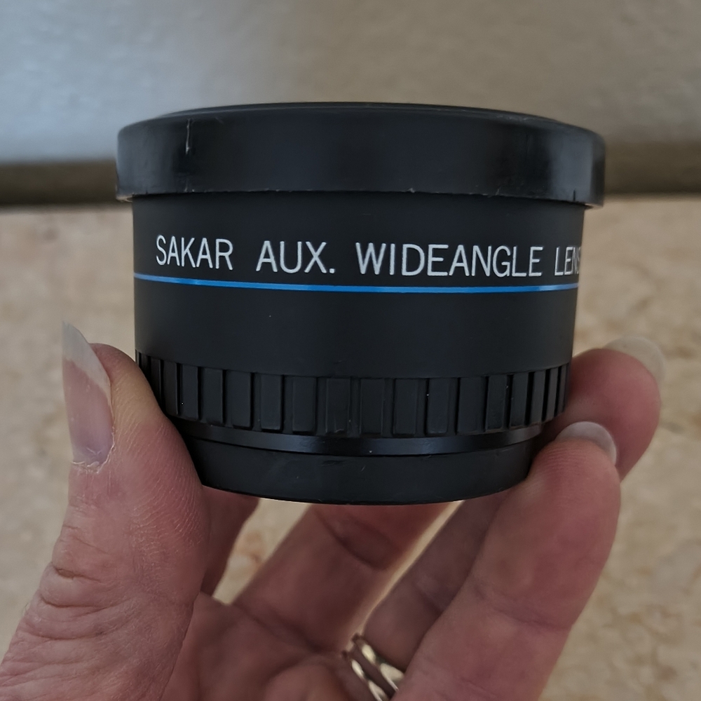 Vintage Sakar Wide Angle Lens for Minolta AF-5 Japan